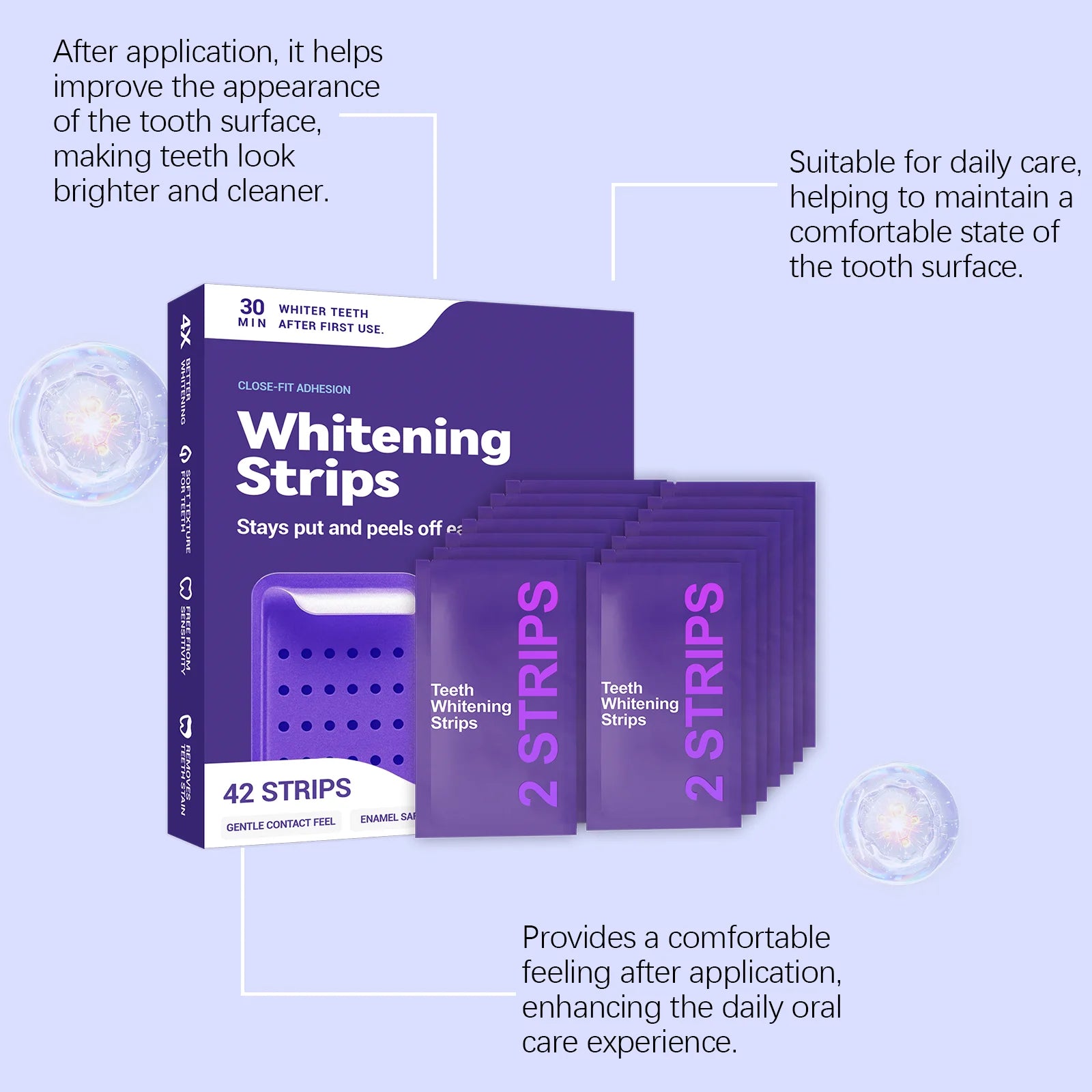 Purple Smile Strips