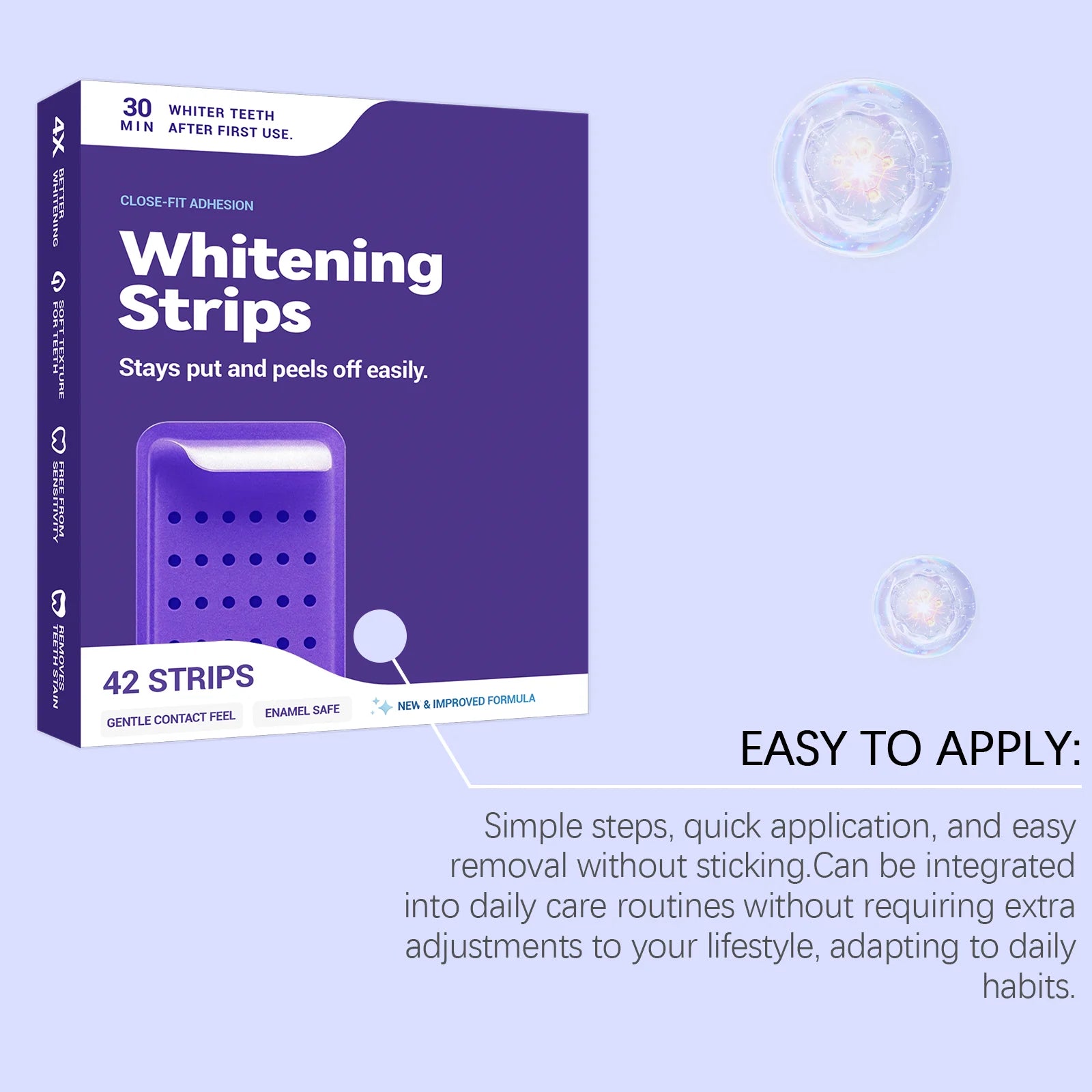Purple Smile Strips